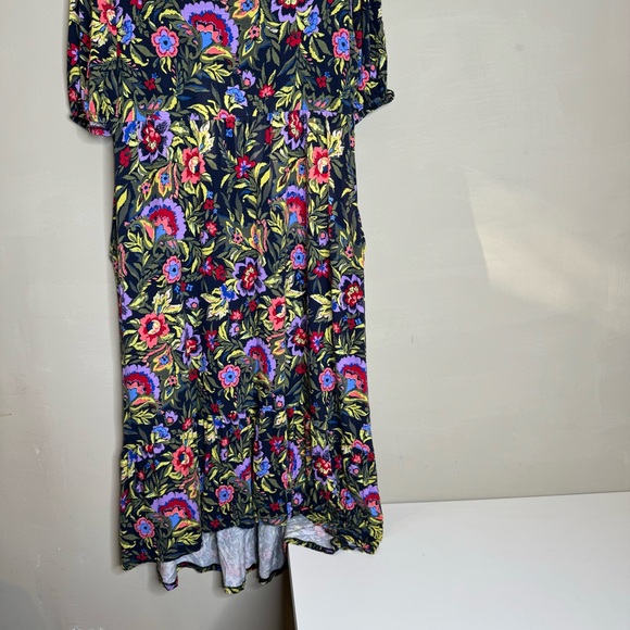 Terra & Sky Women's Plus Size Tiered Maxi Dress size 14W - Picture 5 of 10